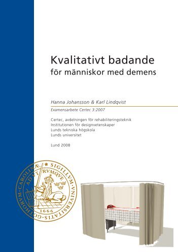 Kvalitativt badande - Certec - Lunds Tekniska Högskola