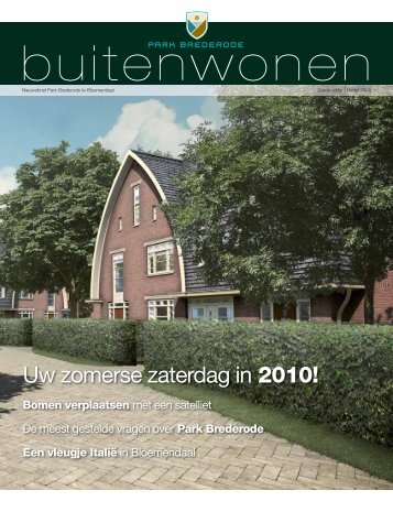 06 Buitenwonen - Najaar 2008.pdf - Park Brederode