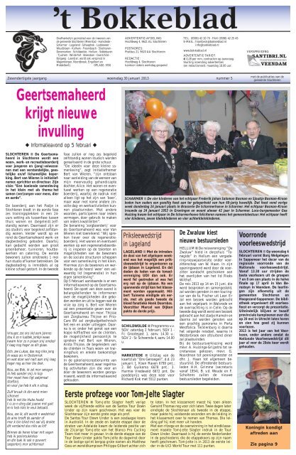 Geertsemaheerd krijgt nieuwe invulling - Bokkeblad