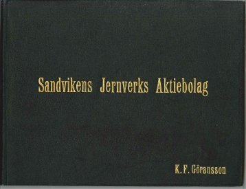 Bilder från Sandvikens Jernverks AB, 1924