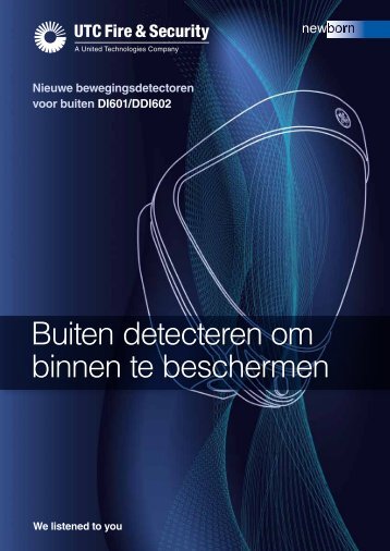 Buiten detecteren om binnen te beschermen - UTC Fire & Security