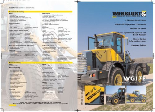 WG17E - Werklust