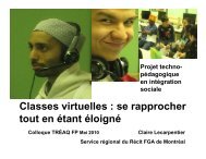 Classes virtuelles