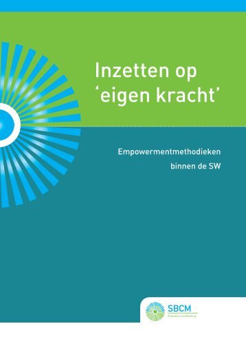 Inzetten op 'eigen kracht' - SBCM