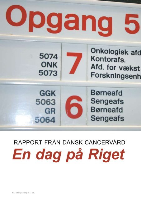 Magnetresonanstomografi inom onkologin - Onkologi i Sverige