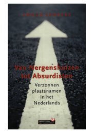 Van Nergenshuizen tot Absurdistan