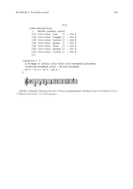 LilyPond Beginnershandleiding