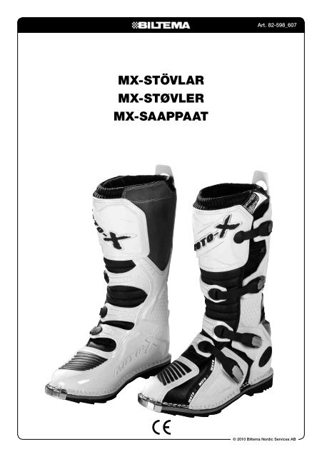 MX-stövlar MX-støvler MX-saappaat - Biltema