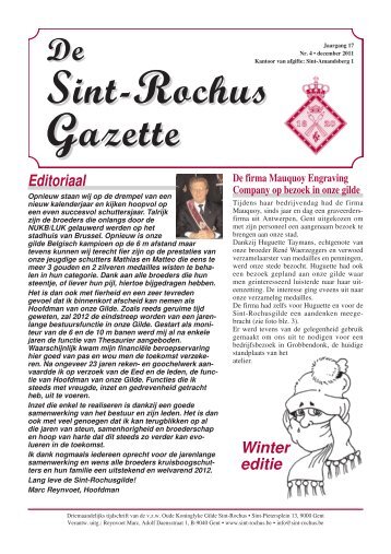 gazette december 2011 - Gent