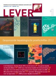 Gesponsorde hepatologische proefschriften 2012 - Nederlandse ...