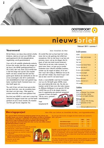 nieuwsbrief - Oosterpoort