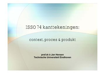 Andere beoordelingsmethodieken, Jan Hensen, TU Eindhoven - Isso