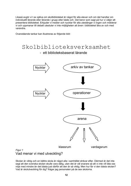 Arbetsplan för skolbiblioteket - Skolbibliotek.se