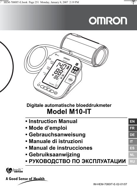 Bekijk de handleiding OMRON M10 IT MSH