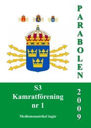 Nr 1 - S3 Kamratförening