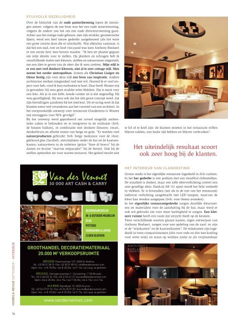 HORECA REVUE - Horecaplatform