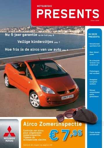 Airco Zomerinspectie € 7,95 - Mitsubishi Motors Netherlands