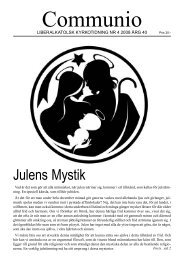 Julens Mystik - Liberala katolska kyrkan