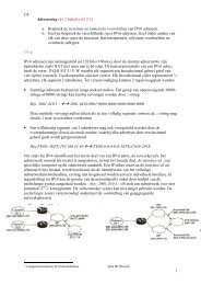 1 C4. Adressering (§5.2 behalve §5.2.5) a. Bespreek de structuur en ...