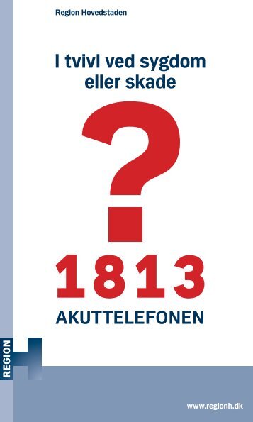 I tvivl ved sygdom eller skade - Hvidovre Hospital