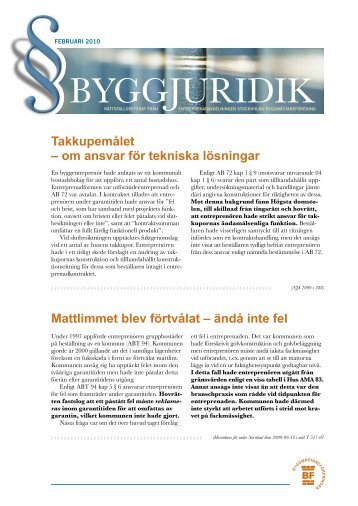 Februari 2010 (pdf) - stockholmsbf