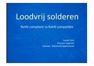 Loodvrij solderen - RoHS compliant vs. RoHS compatible - VeMet