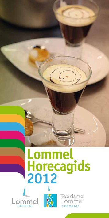 Horecagids 2012 Lommel - Toerisme Lommel