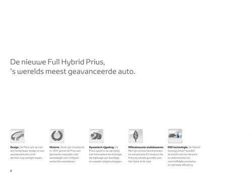 Toyota Prius Brochure Nederland