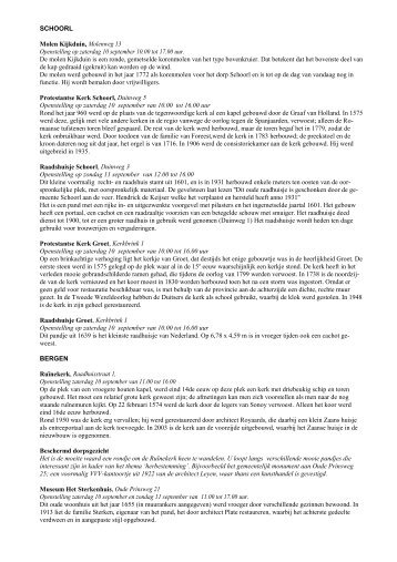 Info over monumenten OMD 2011.pdf - Gemeente Bergen