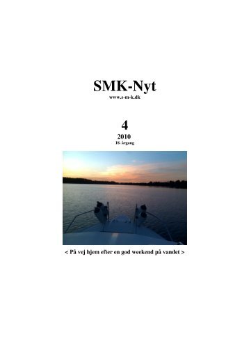 SMK-Nyt 4 - Silkeborg Motorbåd Klub