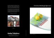 Christina Weldingh Bjørnsen - Galleri Blokhus