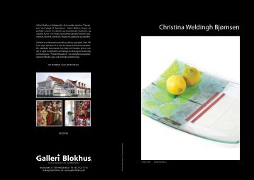 Christina Weldingh Bjørnsen - Galleri Blokhus