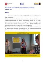 Professionele onderzoekstaal in lerarenopleidingen basisonderwijs