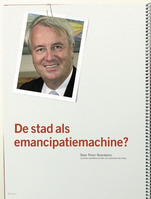 De stad als emancipatiemachine? - Neprom