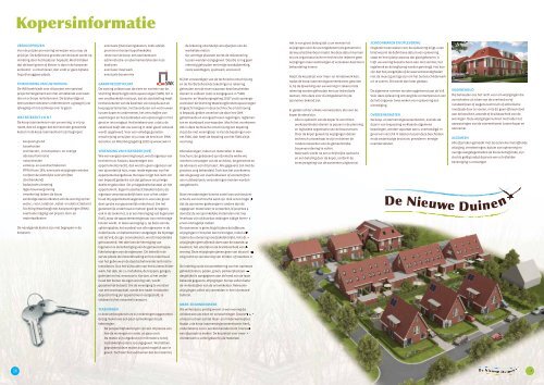 Brochure - Appartementen - De Nieuwe Duinen