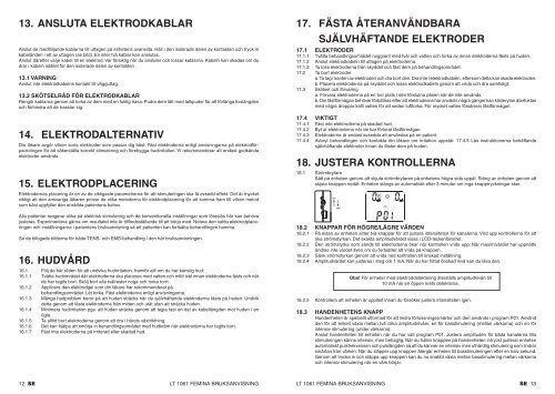 BRUKSANVISNING LT1061