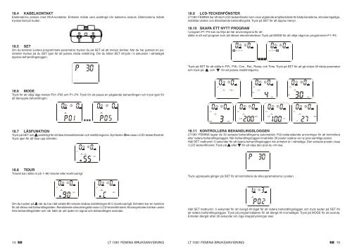 BRUKSANVISNING LT1061