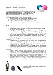Lesplan treibball voor beginners - Scooter and friends
