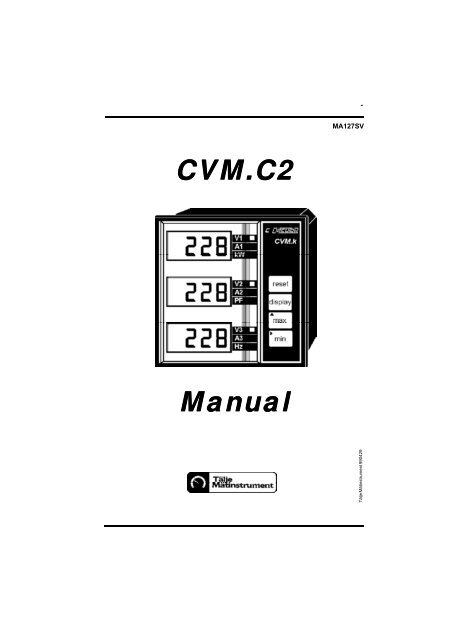 MA127SV - Tälje Mätinstrument