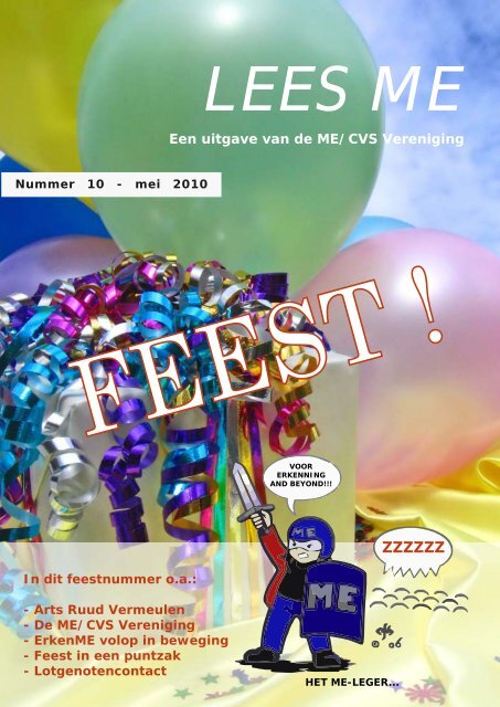 Lees ME is - ME|cvs Vereniging