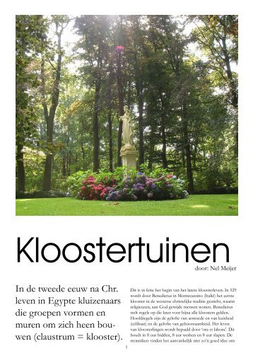 KLoostertuinen - Arboretum Oudenbosch
