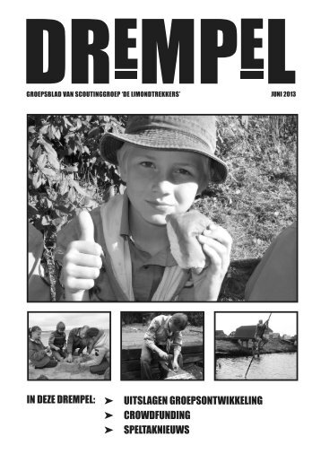 Drempel juni 2013 - Scouting de IJmondtrekkers