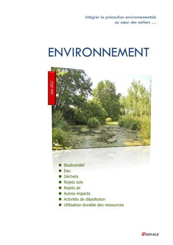 ENVIRONNEMENT - Eiffage