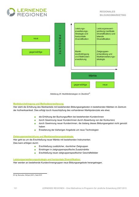 Handbuch Regionales Bildungsmarketing - Österreichisches Institut ...