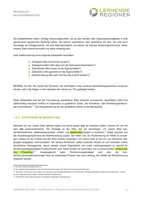 Handbuch Regionales Bildungsmarketing - Österreichisches Institut ...