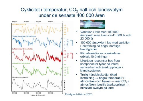 Istider och värmeperioder – vad styr jordens ... - Skolverket