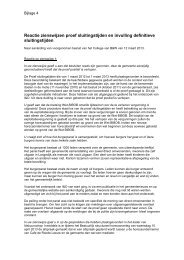 Bijlage 4 Reactie zienswijzen.pdf - Bestuurlijke informatie ...