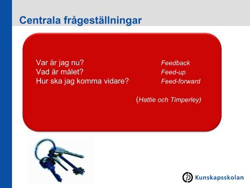 Föräldrautbildning Betyg och bedömning - Kunskapsskolan