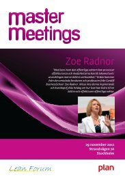 Zoe Radnor: Hur kan lean effektivisera den offentliga sektorn? - Plan