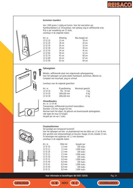 Reisaco brochure - Vadia Lijsten